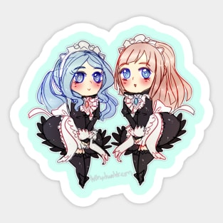 Maid Sisters Sticker